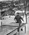 1946年毛主席在延安打乒乓球