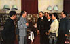 1973年11月19日毛主席会见越南南方民族解放阵线中央委员会主席阮友寿、外交部部长阮氏萍等
