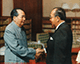 1974年5月29日毛主席会见马来西亚总理拉扎克